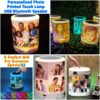Personalized Photo Printed Portable Touch Lamp Bluetooth USB Speaker