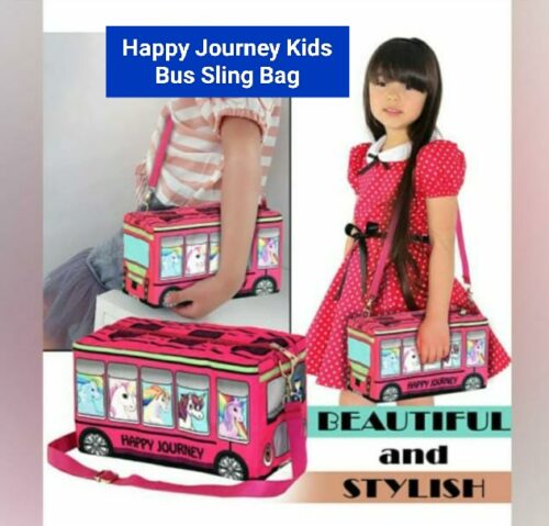 Happy Journey Bus Sling Bag