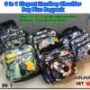 3 in 1 Elegant Handbag Shoulder Bag Plus Backpack