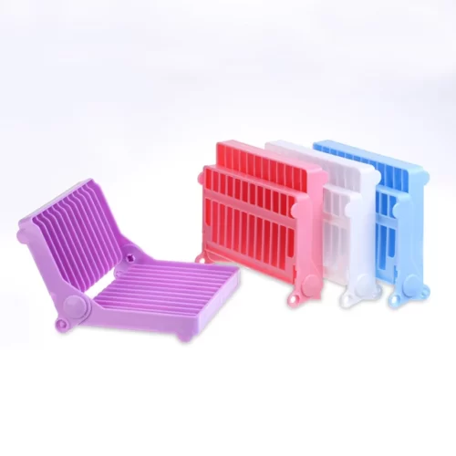 Foldable Dish Drying Rack Plate Storage Holder