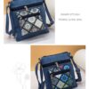 3 Zipper Denim Sling