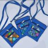 3 Zipper Denim Sling