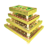 Golden Meenakari Patla / Chowki / Bajot With PVC Legs: