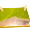 Golden Meenakari Patla / Chowki / Bajot With PVC Legs: