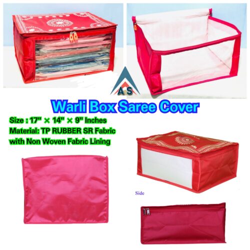 Warli Box Saree Cover