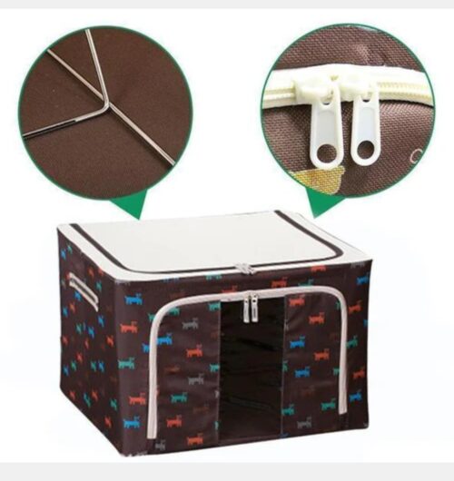 66 Liter Foldable Storage Organizer Living Box