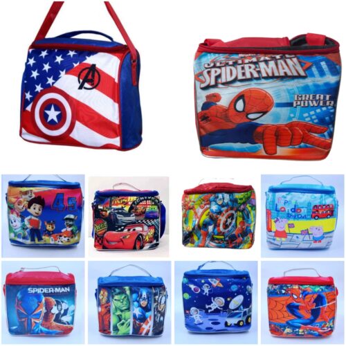 Cartoon Print Insulated Kids Tiffin Bag – Heavy Quality