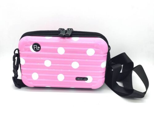 Forever Young Mini Suitcase Hardcase Clutch Sling Bag