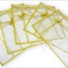 Golden Bow Single Saree Cover / Kurti Cover