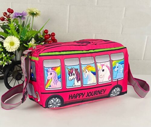 Happy Journey Bus Sling Bag