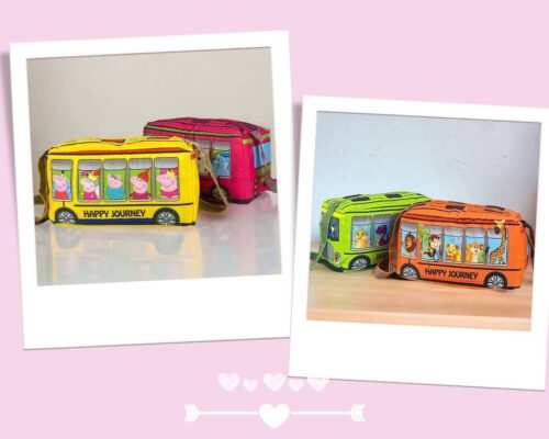 Happy Journey Bus Sling Bag