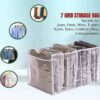 Multipurpose 7 Grid Storage Organizer