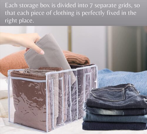 Multipurpose 7 Grid Storage Organizer