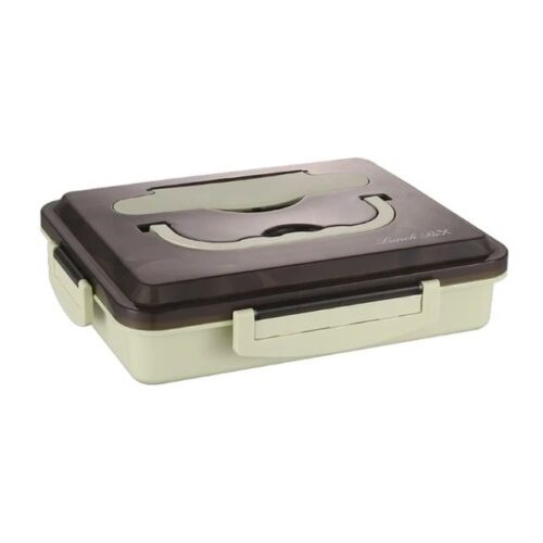5 Compartments Stainless Steel Tiffin Lunch Bento Box with Insulated Tiffin Bag
