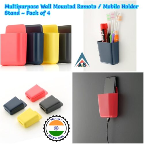 Wall Mounted Remote Mobile Holder Stand