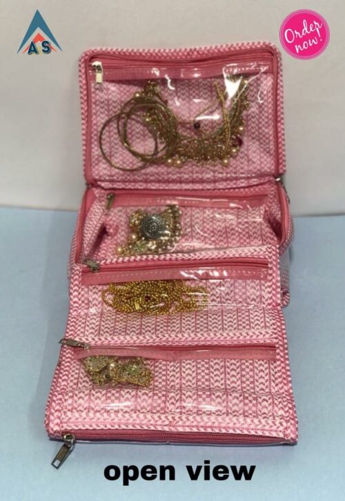 Jewellery Organizer Roll On Pouch