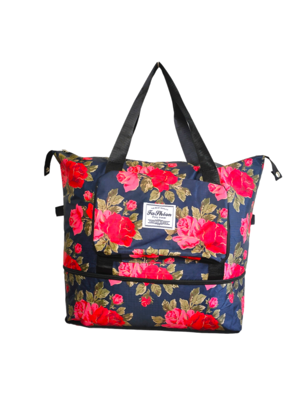 Red Flower Blue Black