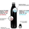 Cola Shape Double Wall Insulated Stainless Steel Water Bottle